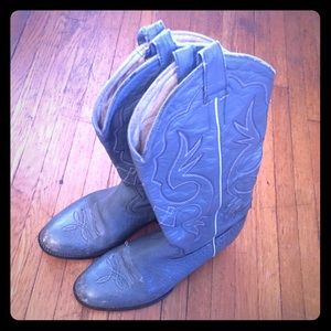Amazing genuine leather VTG cowboy boots